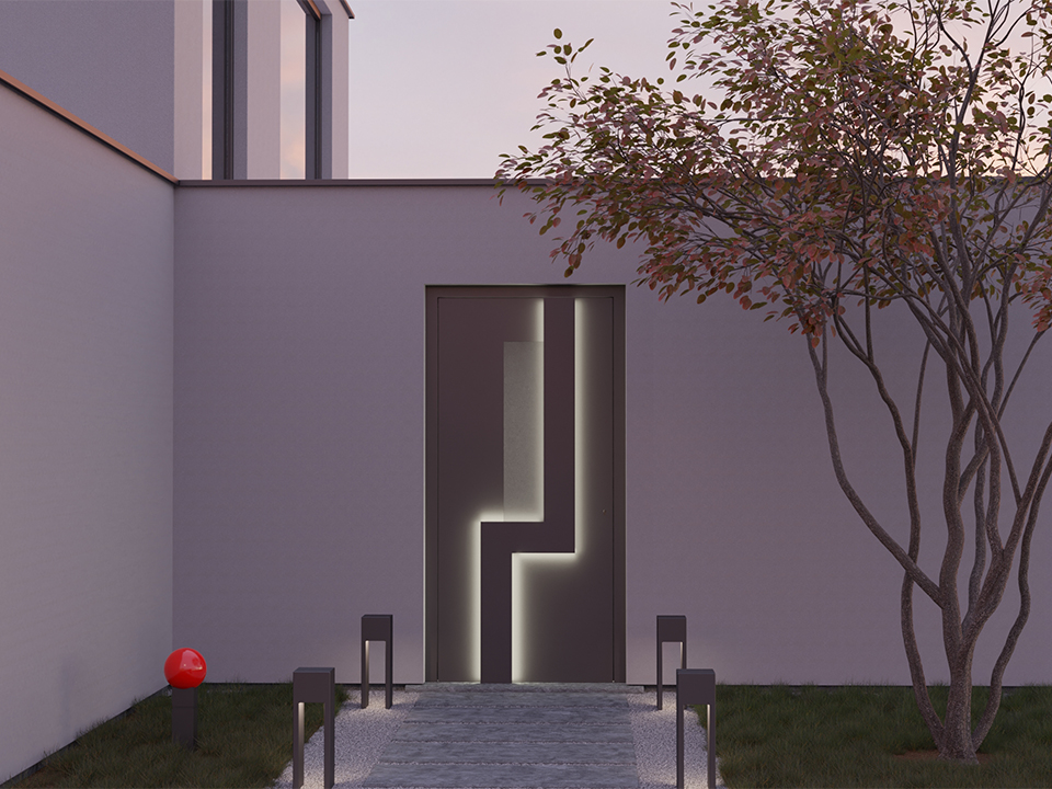 Hoogwaardige voordeuren brengen ode aan de Bauhaus-architectuurschool: Where form follows function